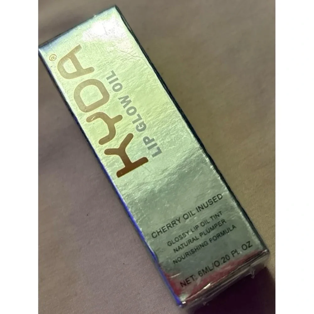NEW Kyda Cherry Oil Infused Lip Glow Oil, Glossy Lip Oil Tint, Cherry (015)